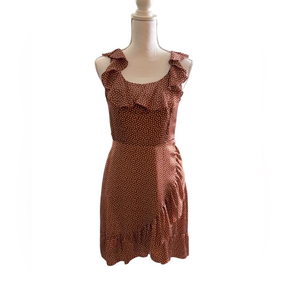 I❤️RONSON Polka Dot Copper Dress